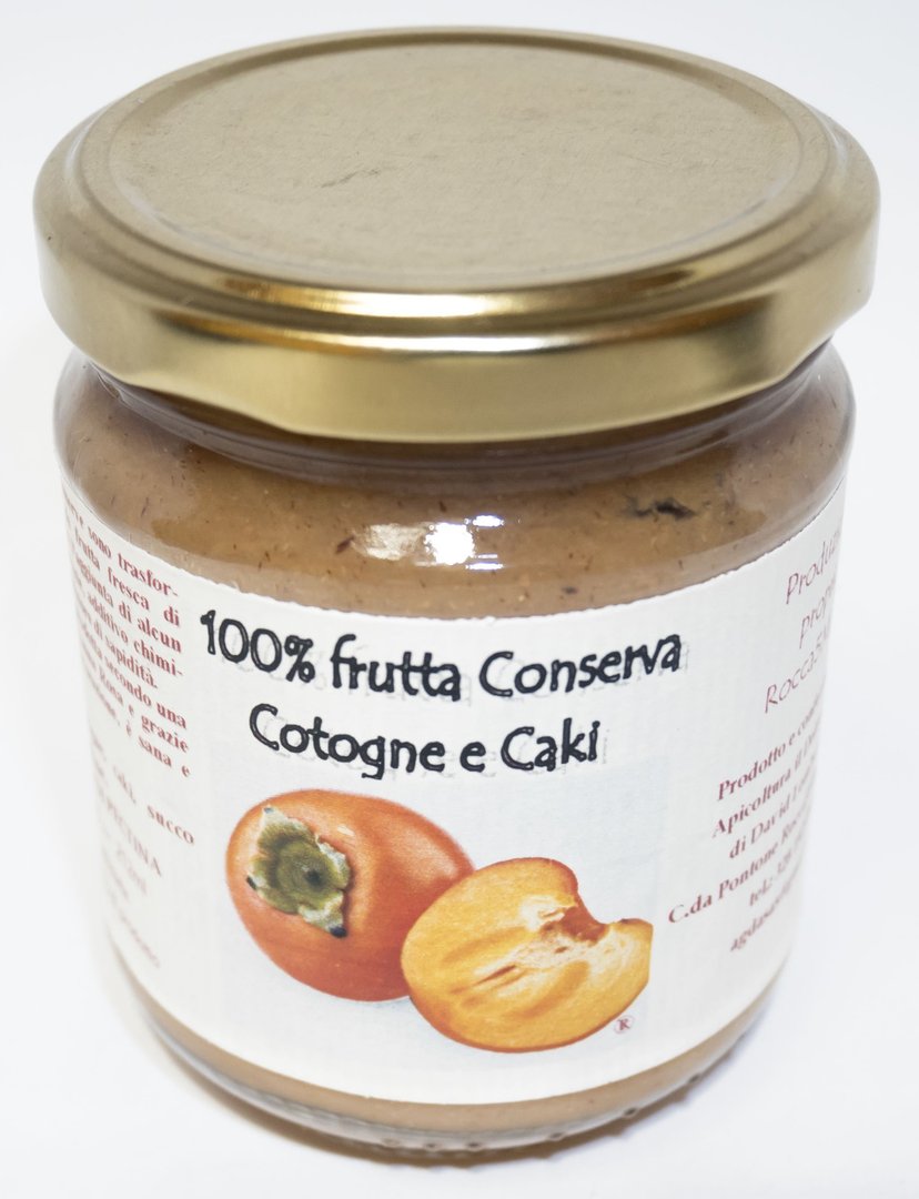 Conserva di Cotogne e Caki - 100% FRUTTA